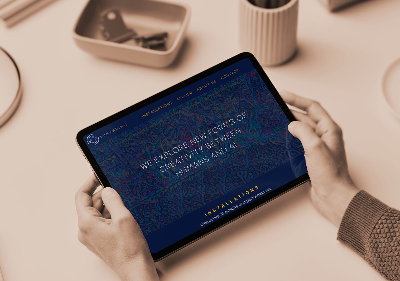 Lunar Ring website showcase